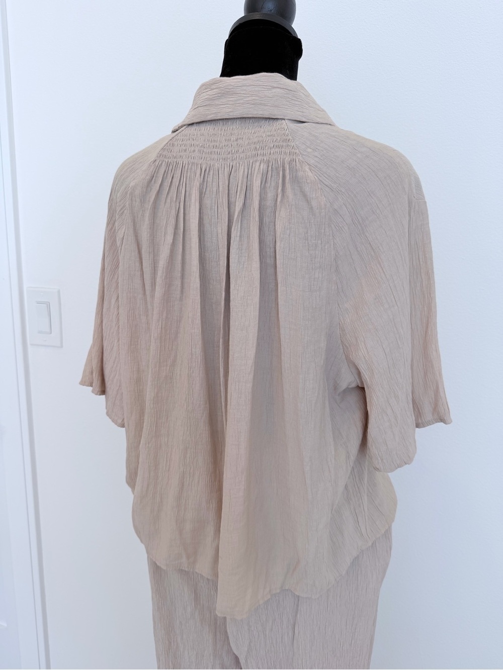 Zara Linen-Blend Pants Set (Top & Bottoms) - Picture 10 of 15